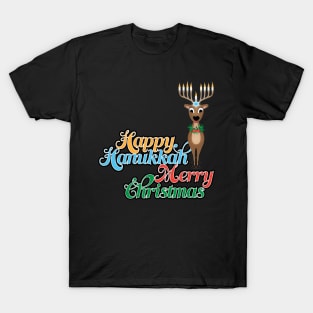 Hanukkah Reindeer T-Shirt